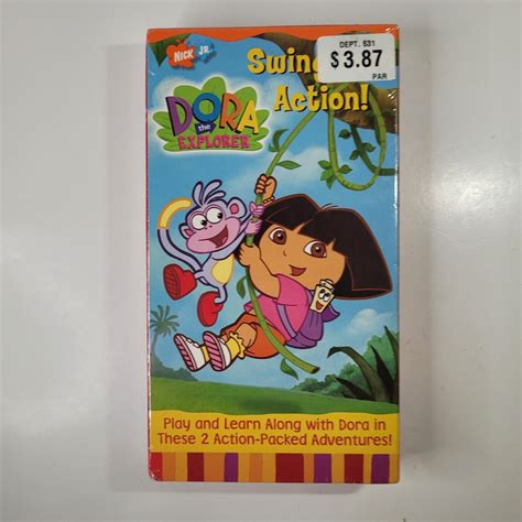 dora the explorer swing into action vhs|dora swing into action archive.